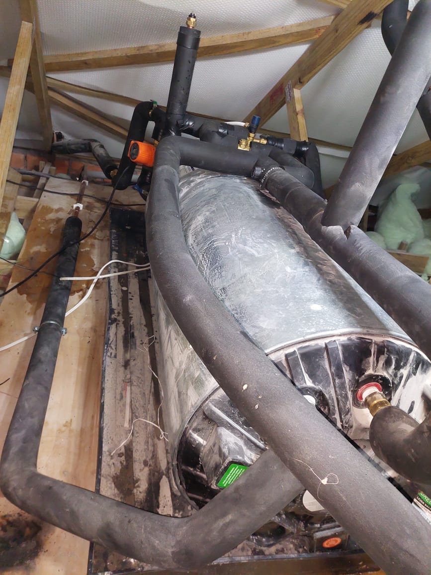 SunTech Plumbing pipework installation project